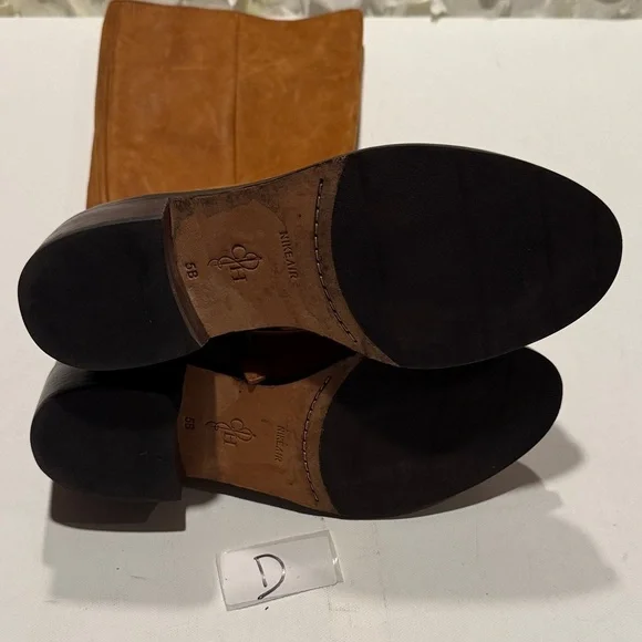 Cole Haan Tan Leather Heeled Boots - Picture 4 of 4